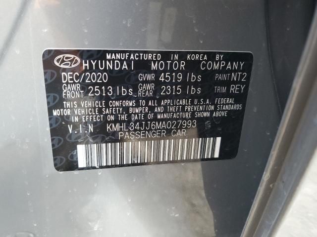 2021 Hyundai Sonata Hybrid