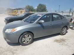 Hyundai salvage cars for sale: 2010 Hyundai Elantra Blue