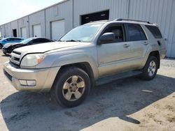 Salvage cars for sale at Jacksonville, FL auction: 2004 Toyota 4runner SR5