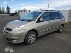 Salvage cars for sale from Copart Portland, OR: 2005 Toyota Sienna XLE