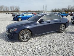 Salvage cars for sale at Barberton, OH auction: 2018 Mercedes-Benz E 300