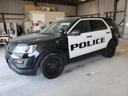 Salvage cars for sale from Copart Rogersville, MO: 2017 Ford Explorer Police Interceptor