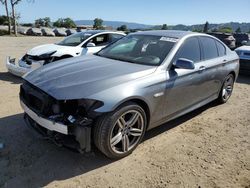 Salvage cars for sale at San Martin, CA auction: 2012 BMW 535 I