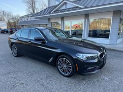 Salvage cars for sale at North Billerica, MA auction: 2018 BMW 530 XI