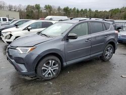 Salvage cars for sale at Exeter, RI auction: 2018 Toyota Rav4 LE