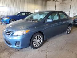 Salvage cars for sale at Franklin, WI auction: 2013 Toyota Corolla Base