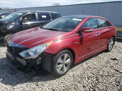 Salvage cars for sale at Franklin, WI auction: 2011 Hyundai Sonata Hybrid