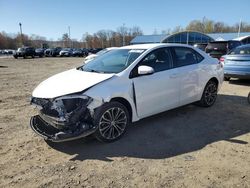 Salvage cars for sale at East Granby, CT auction: 2014 Toyota Corolla L