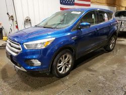 Salvage cars for sale at Anchorage, AK auction: 2019 Ford Escape SE