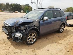 Salvage cars for sale at China Grove, NC auction: 2018 Subaru Forester 2.5I Touring
