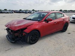 Salvage cars for sale at San Antonio, TX auction: 2018 Mazda 3 Sport
