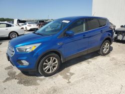 Salvage cars for sale at Jacksonville, FL auction: 2017 Ford Escape SE