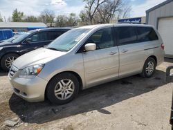 Salvage cars for sale at Wichita, KS auction: 2006 Honda Odyssey EX