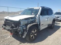 Jeep Renegade Trailhawk salvage cars for sale: 2021 Jeep Renegade Trailhawk