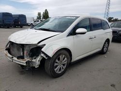 Salvage cars for sale from Copart Hayward, CA: 2016 Honda Odyssey EXL