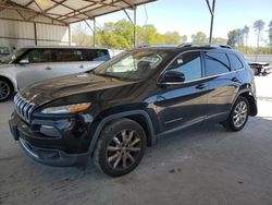 Jeep salvage cars for sale: 2017 Jeep Cherokee Limited