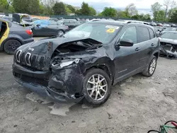 Salvage cars for sale at Madisonville, TN auction: 2014 Jeep Cherokee Latitude