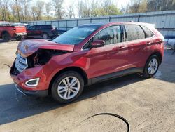 Salvage cars for sale from Copart Ellwood City, PA: 2015 Ford Edge SEL