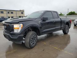 Salvage cars for sale at Wilmer, TX auction: 2022 Ford F150 Super Cab