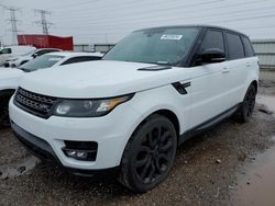 Salvage cars for sale at Elgin, IL auction: 2014 Land Rover Range Rover Sport SC