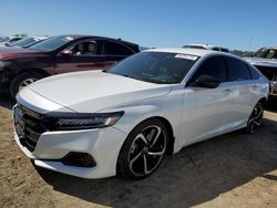 Salvage cars for sale from Copart San Martin, CA: 2021 Honda Accord Sport SE