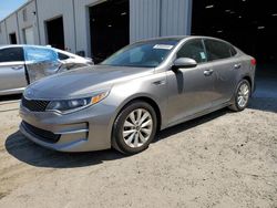 Salvage cars for sale from Copart Jacksonville, FL: 2018 KIA Optima EX