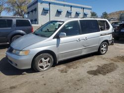 Salvage cars for sale at Albuquerque, NM auction: 2002 Honda Odyssey EX