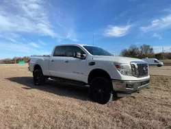 Salvage cars for sale from Copart Grand Prairie, TX: 2017 Nissan Titan XD S
