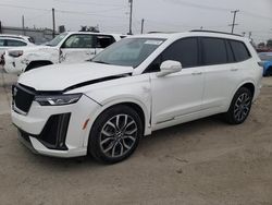 Salvage cars for sale at Los Angeles, CA auction: 2021 Cadillac XT6 Sport