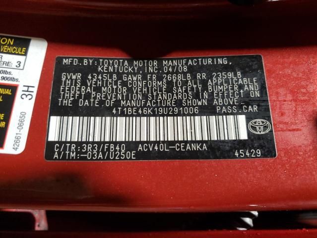 2009 Toyota Camry Base