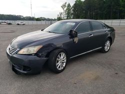 Salvage cars for sale at Dunn, NC auction: 2010 Lexus ES 350