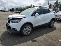 Salvage cars for sale at Denver, CO auction: 2018 Buick Encore Preferred