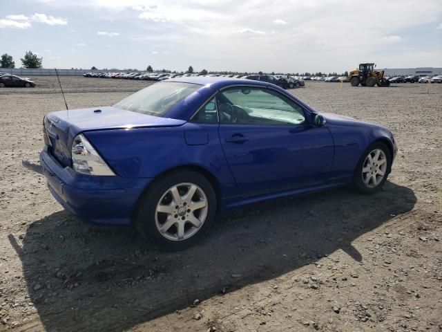 2001 Mercedes-Benz SLK 230 Kompressor