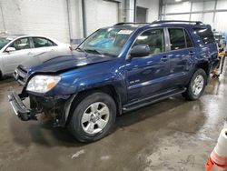 Salvage cars for sale from Copart Ham Lake, MN: 2004 Toyota 4runner SR5