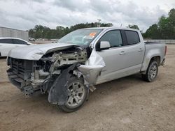 Salvage cars for sale at Greenwell Springs, LA auction: 2017 Chevrolet Colorado LT
