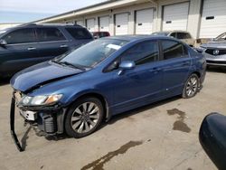 Salvage cars for sale from Copart Louisville, KY: 2009 Honda Civic EX