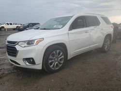 Salvage cars for sale at Earlington, KY auction: 2018 Chevrolet Traverse Premier