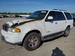 Salvage cars for sale at Fresno, CA auction: 2000 Lincoln Navigator