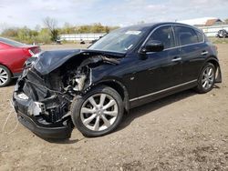 Salvage cars for sale at Columbia Station, OH auction: 2015 Infiniti QX50