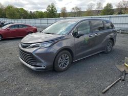 Salvage cars for sale at Grantville, PA auction: 2023 Toyota Sienna XLE