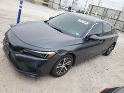 Salvage cars for sale at Haslet, TX auction: 2023 Honda Civic LX