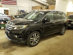 Salvage cars for sale at Ham Lake, MN auction: 2017 Honda Pilot Touring