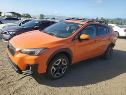 Salvage cars for sale at San Martin, CA auction: 2019 Subaru Crosstrek Limited