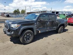 Salvage cars for sale at Denver, CO auction: 2018 Toyota Tacoma Double Cab