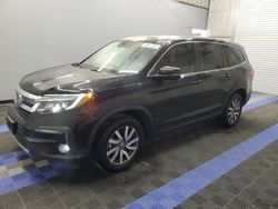 Honda Pilot EXL salvage cars for sale: 2021 Honda Pilot EXL