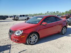 Salvage cars for sale from Copart Houston, TX: 2009 Volkswagen EOS LUX