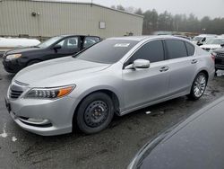 Salvage cars for sale at Exeter, RI auction: 2014 Acura RLX Tech