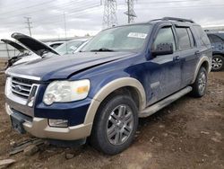 Salvage cars for sale from Copart Elgin, IL: 2008 Ford Explorer Eddie Bauer