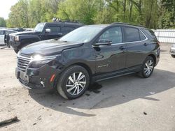 Salvage cars for sale from Copart Glassboro, NJ: 2022 Chevrolet Equinox LT