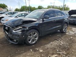 Salvage cars for sale from Copart Columbus, OH: 2015 Audi Q3 Premium Plus